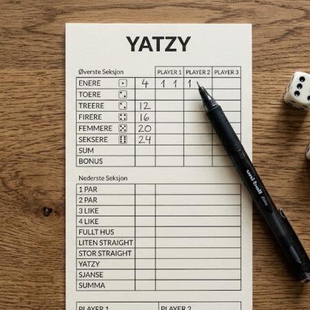 Yatzy tvungen