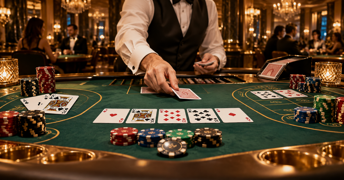 Populære kortspill på casino