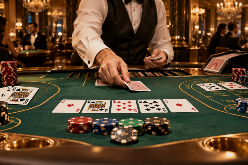 Populære kortspill på casino